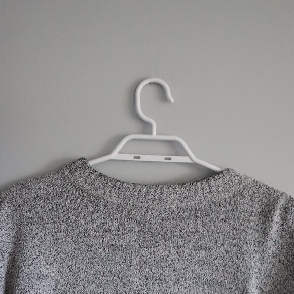 Profilo Sport Men's Grey Sz XL Crewneck Speckled Pullover Cotton Stretch Sweater - Picture 6 of 11